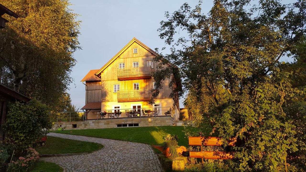 Ferienhaus Winterbergblick, Saechsische Schweiz Хинтерхермсдорф Экстерьер фото